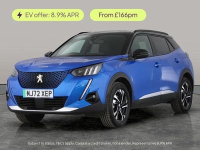 Blue Used 2022 Peugeot e-2008 GT SUV | £12,280 (Good price)