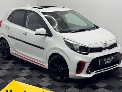 White Used 2018 Kia Picanto GT-Line S Hatchback | £9,450 (Fair price)