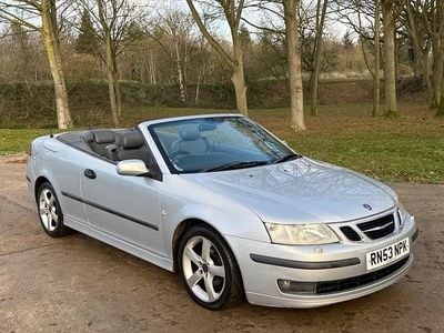 Used Saab 9-3 Vector 172 HP (126 kW) 2004 Silver Cabriolet