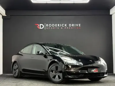 Used Tesla Model 3 Long Range AWD 77 kW (106 HP) 2021 Black Sedan