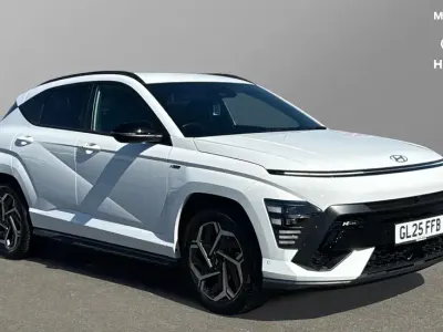 Used Hyundai Kona N Line 129 HP (94 kW) 2025 White SUV