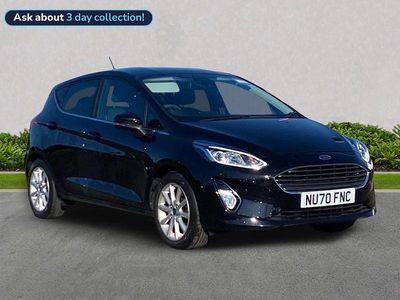 Used Ford Fiesta Titanium 2020 Black Hatchback