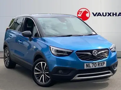 Used Vauxhall Crossland X Elite 83 HP (61 kW) 2020 Blue SUV