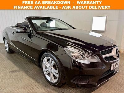 Used Mercedes E220 SE 170 HP (125 kW) 2013 Black Cabriolet