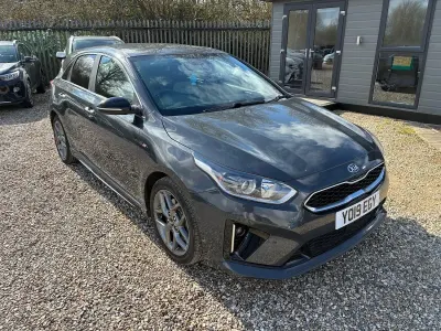 Used Kia Ceed GT-Line 118 HP (86 kW) 2019 Grey Hatchback