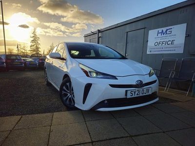 Used Toyota Prius Active 2021 White Hatchback