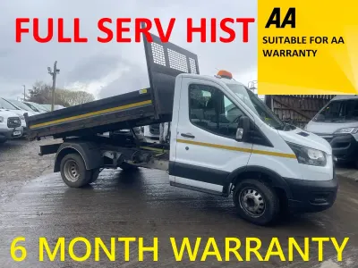 Used Ford Transit 130 HP (95 kW) 2021 White Cabriolet