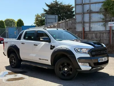 Used Ford Ranger Wildtrack 200 HP (147 kW) 2016 White Pickup