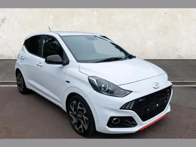 Used Hyundai i10 N Line 99 HP (72 kW) 2021 White Hatchback