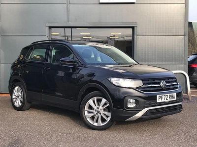 Used VW T-Cross SE 95 HP (69 kW) 2023 Black SUV