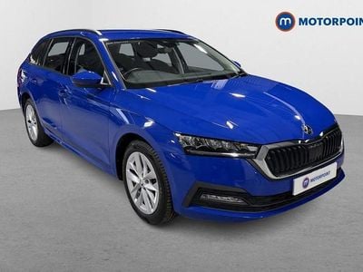 Begagnad Skoda Octavia SE Technology 2023 Blå Kombi