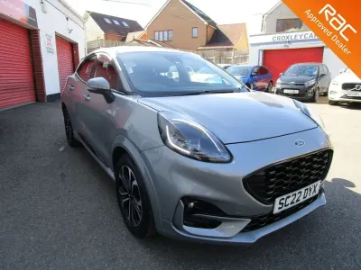 Second-hand Ford Puma ST-Line 125 CP (91 kW) 2022 Argintiu SUV