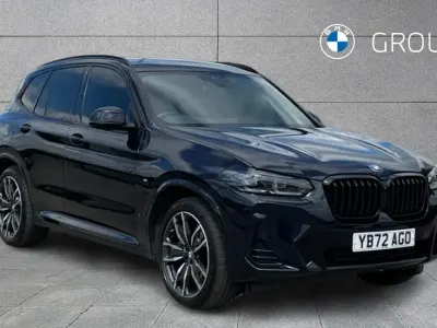 Begagnad BMW X3 M Sport 190 HK (139 kW) 2022 Svart SUV