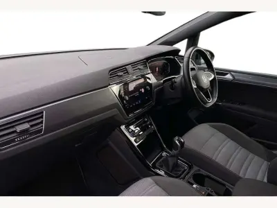 Used VW Touran R-line 150 HP (110 kW) 2022 Blue MPV