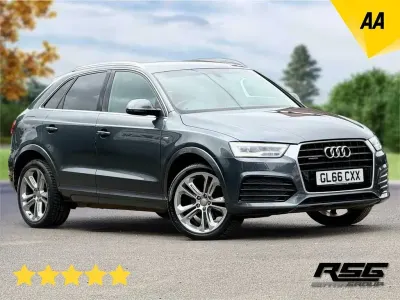 Used Audi Q3 S-line plus 184 HP (135 kW) 2016 Grey SUV