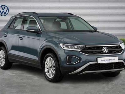 Used VW T-Roc Life 150 HP (110 kW) 2023 Blue SUV