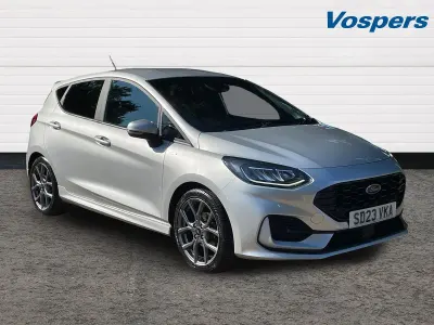 Used Ford Fiesta ST-Line 125 HP (91 kW) 2023 Silver Hatchback