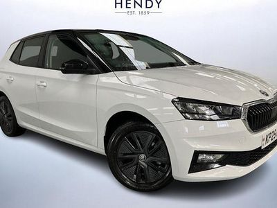 Moon white metallic black magic pearl effect Used 2025 Skoda Fabia Design Edition Hatchback | £17,499 (Fair price)