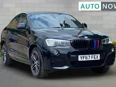 Used BMW X4 M Sport 308 HP (226 kW) 2017 Black SUV