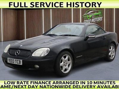Used Mercedes SLK200 163 HP (119 kW) 2003 Black Cabriolet