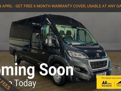 Used Peugeot Boxer 140 HP (102 kW) 2021 Grey Van