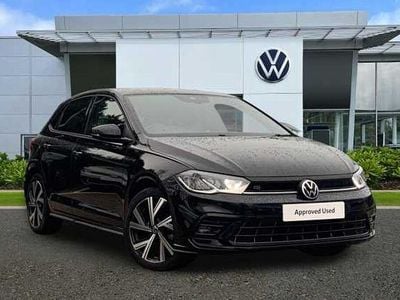 Black Used 2022 VW Polo R-line Hatchback | £16,942 (Fair price)