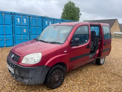Used Fiat Doblò Active 2007 Red MPV