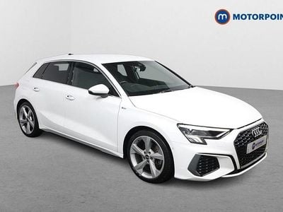 Used Audi A3 S-Line 2021 White Sedan