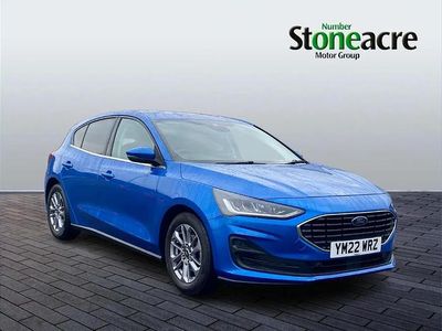 Used Ford Focus Style 125 HP (91 kW) 2022 Blue Hatchback