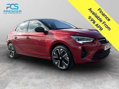 Used Vauxhall Corsa-e SRi 100 kW (136 HP) 2021 Red Hatchback