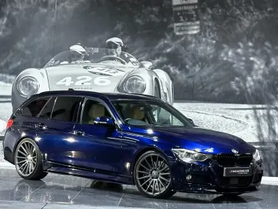 Used BMW 330 M Sport 2014 Blue Estate