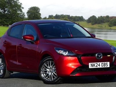 Red Used 2024 Mazda 2 Exclusive-Line Hatchback | £17,499 (Fair price)