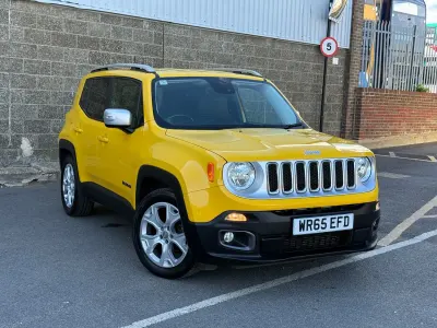 Used Jeep Renegade Limited 140 HP (102 kW) 2015 Yellow SUV