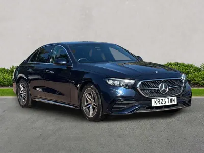 Used Mercedes E200 AMG line 2025 Blue Sedan