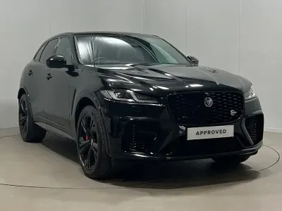 Used Jaguar F-Pace SVR 542 HP (398 kW) 2022 Black SUV