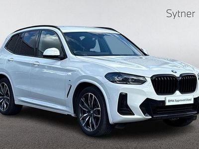 White Used 2022 BMW X3 M Sport SUV | £35,500 (Fair price)
