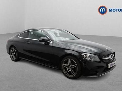 Black Used 2019 Mercedes C200 AMG Line Premium Coupe | £18,949 (Fair price)