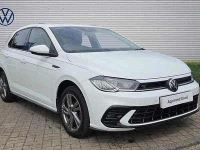 Used VW Polo R-line 95 HP (69 kW) 2022 White Hatchback