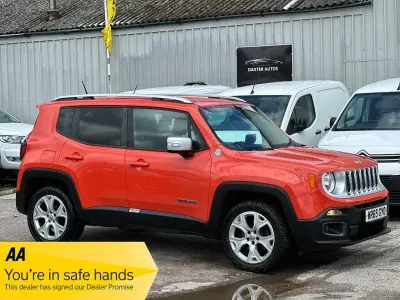 Used Jeep Renegade Limited 140 HP (102 kW) 2015 Orange SUV