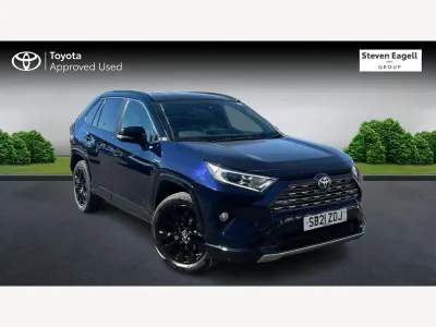 Usado Toyota RAV4 218 HP (160 kW) 2021 Azul SUV