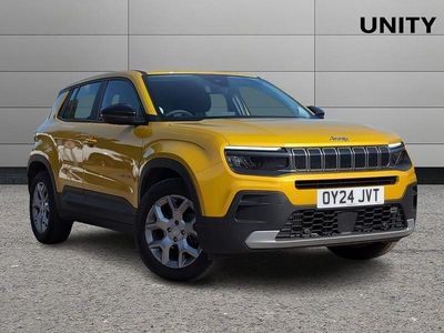 Used Jeep Avenger Altitude 101 HP (74 kW) 2024 Yellow SUV