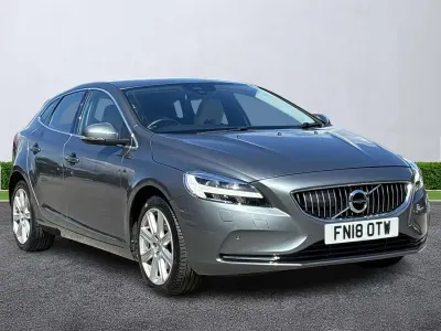 Used Volvo V40 Inscription 122 HP (89 kW) 2018 Grey Hatchback