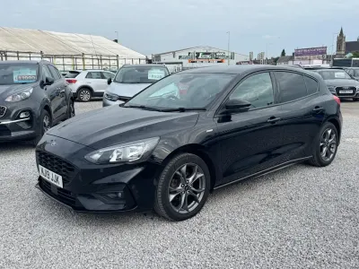 Begagnad Ford Focus ST-Line 125 HK (91 kW) 2019 Svart Halvkombi
