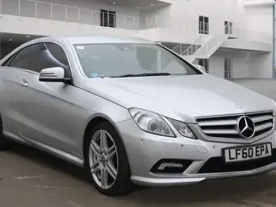 Used Mercedes E350 2010 Silver Coupe