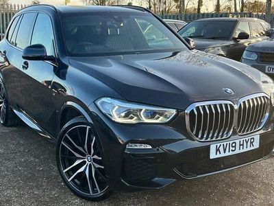 Black Used 2019 BMW X5 M Sport SUV | £32,989 (Fair price)