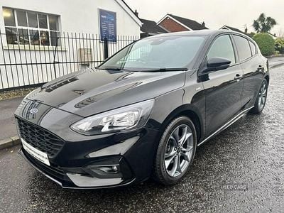 Black Used 2021 Ford Focus ST-Line Hatchback | £12,995 (A bit pricey)