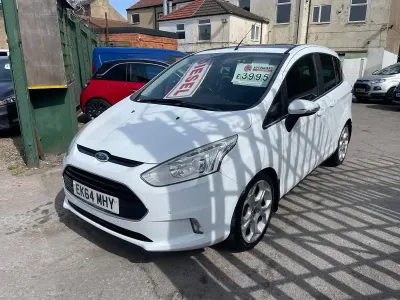 Used Ford B-MAX Titanium X 95 HP (69 kW) 2014 White MPV