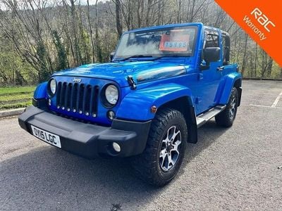 Used Jeep Wrangler Overland 197 HP (144 kW) 2015 Blue SUV