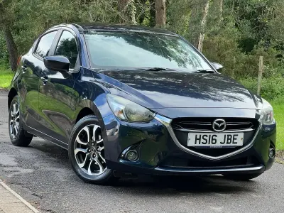 Used Mazda 2 Inclusive 2016 Blue Hatchback