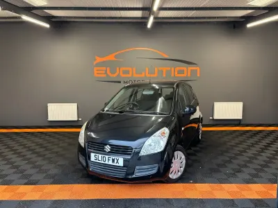Used Suzuki Splash GLS 86 HP (63 kW) 2010 Black Hatchback